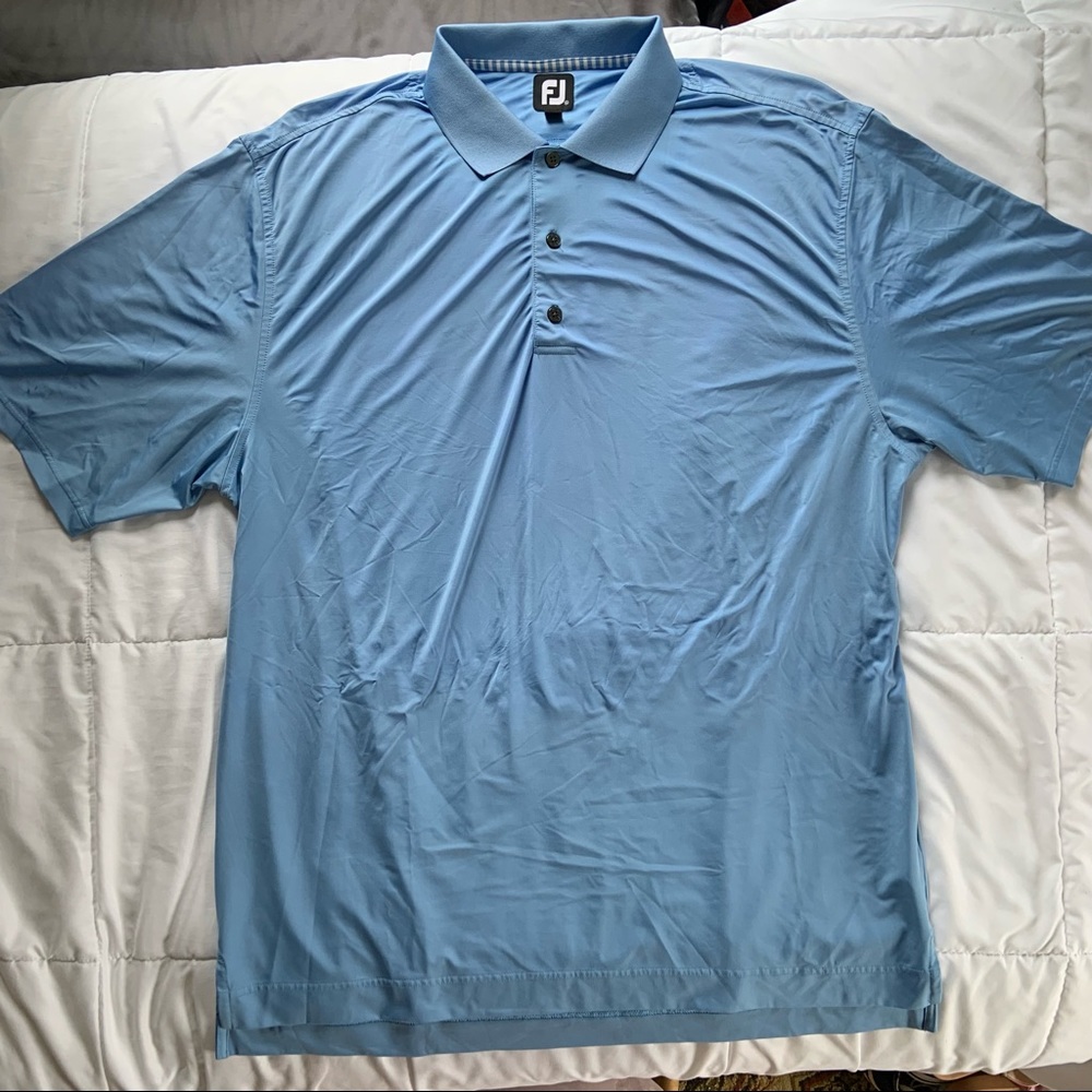 FootJoy Light Blue Polo Shirt